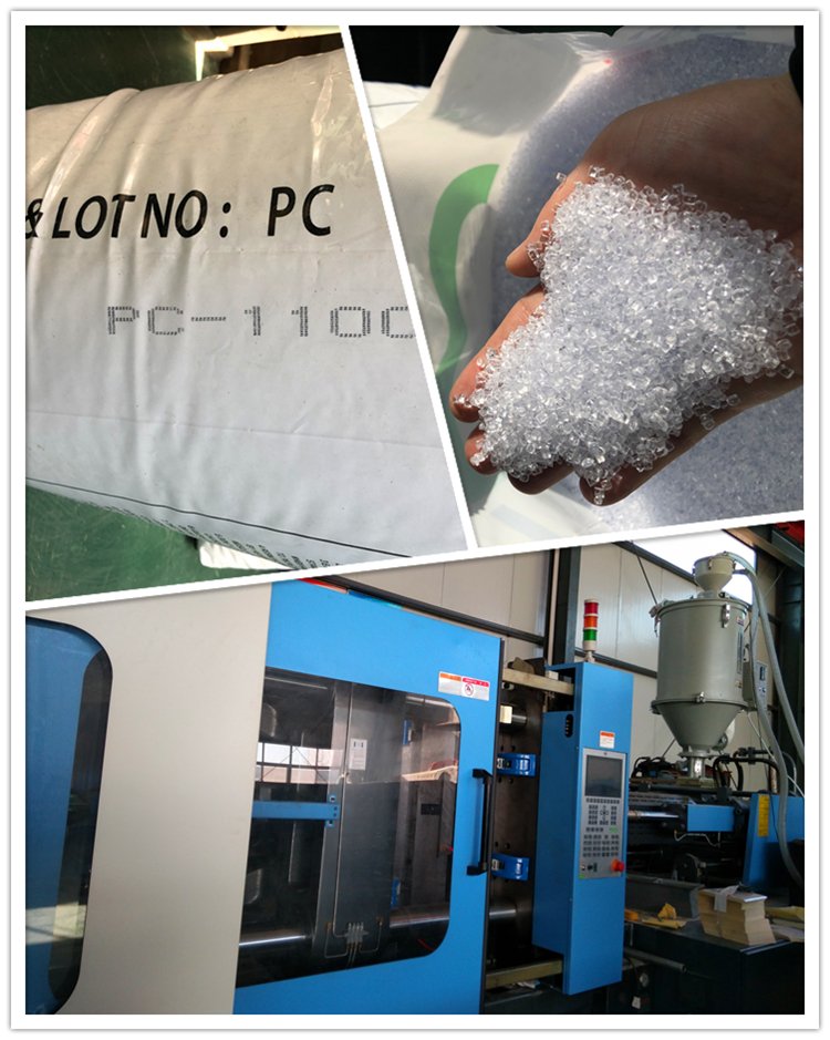 PC生产拼图.jpg 50 Cm Poly Carbonate Base 304 SS Bird Spikes production