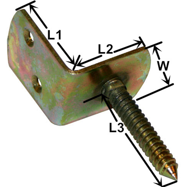 SHLS L Shape Bracket with Screw from China manufacturer