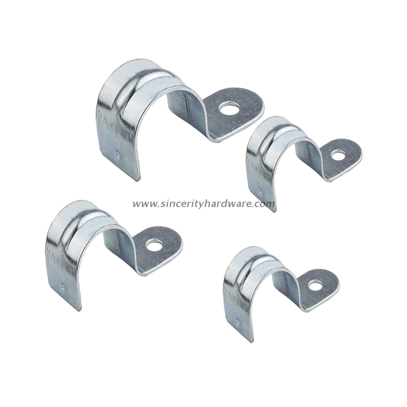 EMT One Hole Stainless Steel Galvanized Saddle Pipe Clamp