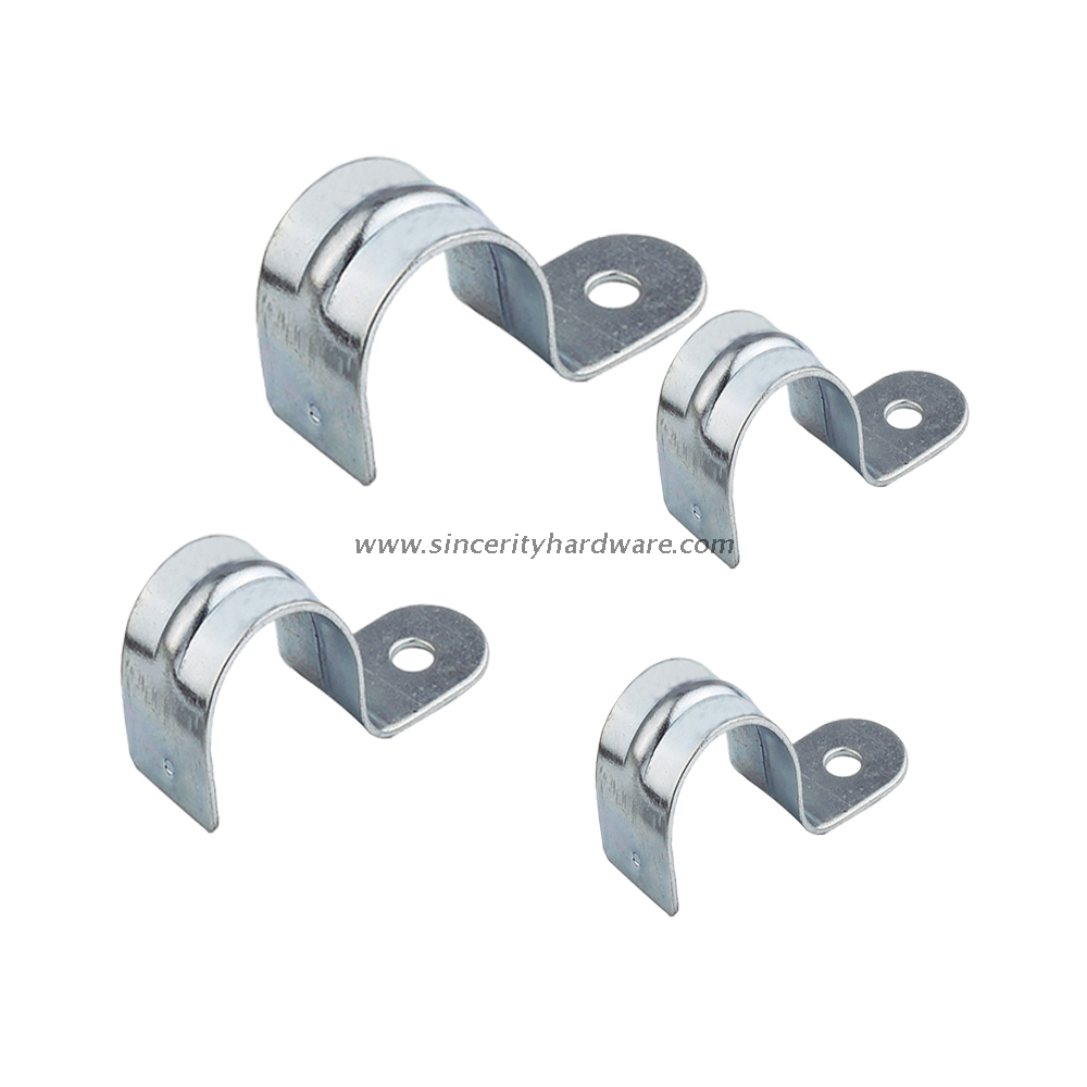 EMT One Hole Stainless Steel Galvanized Saddle Pipe Clamp