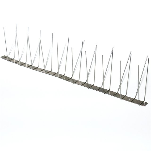 3 Rows Long Lasting Bird Spike Stainless Steel 304