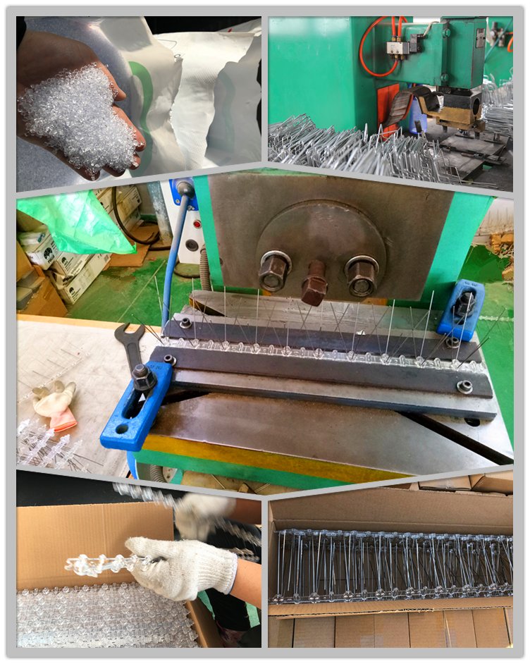 Bird Control Spikes production process