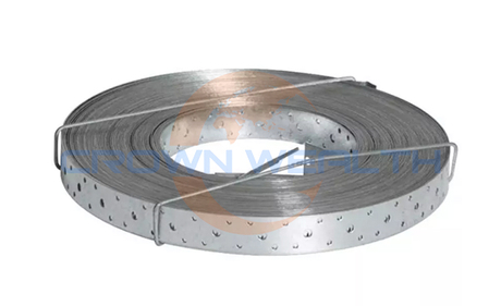 About Galvanized Perforated Steel Strip - Professional Building / Pole ...