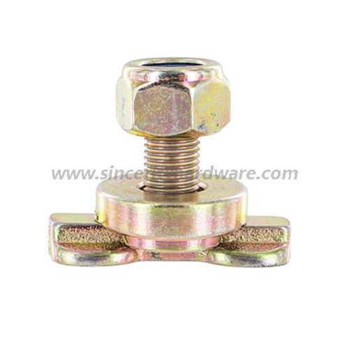 Airline Cargo L Track Double Lug Threaded Stud Fitting