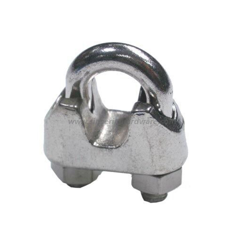 1/4" Malleable Guy Clip Wire Rope Clips