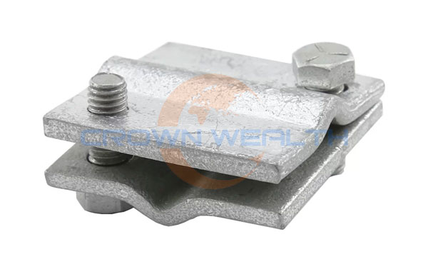 The Galvanized 1/4" Crossover Clamp for High Altitude Construction