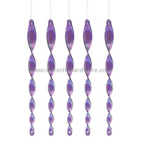 Spiral Reflective Rods with Professional control bird scare Wind Twisting 